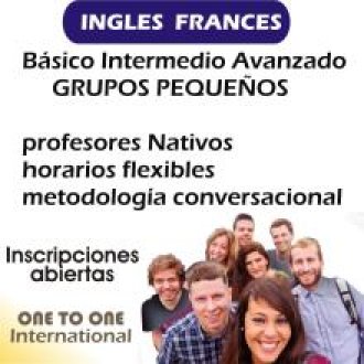 INGLES FRANCES - PRECIOS ACCESIBLES